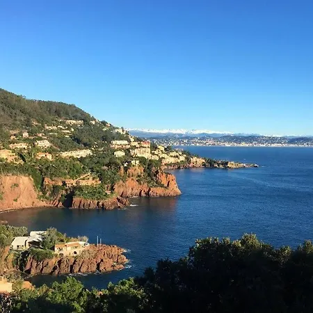 펜션 Villa Sta Rita 150M Mer, Etage Entier Avec Jardin Saint-Raphaël